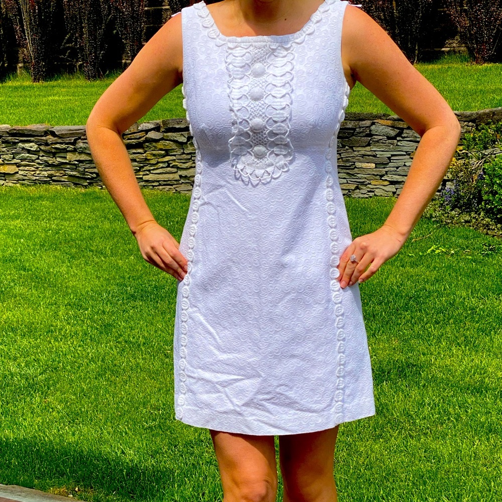 Lilly Pulitzer Jubilee White Dress